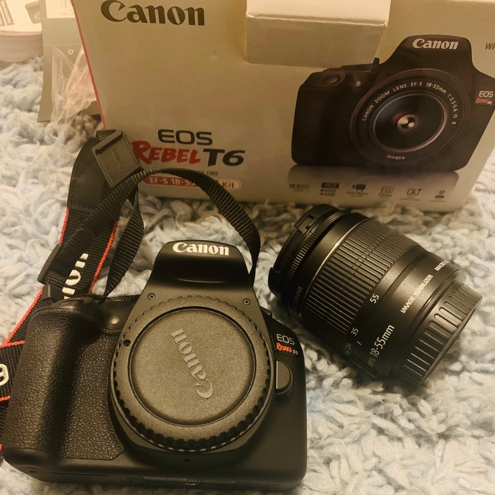 Camera canon T6